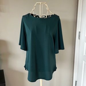 Gorgeous emerald blouse